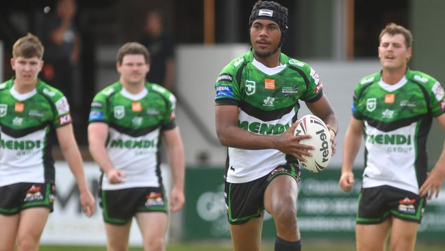 Mal Meninga Cup Townsville Blackhawks against Northern Pride at Jack Manski Oval, March 2024. Picture: Evan Morgan