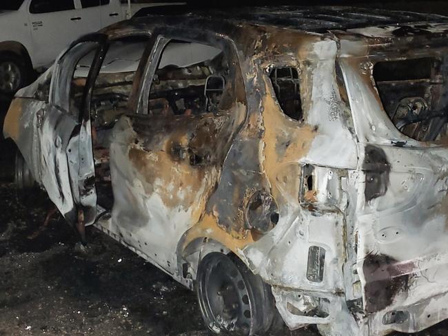 Business owner’s car stolen, linked to crime spree, torched