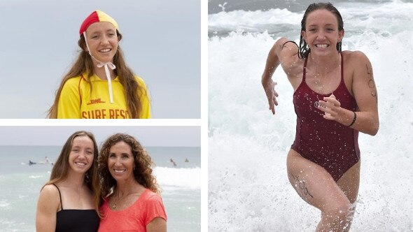 Young swimmer Lani Pallister, the daughter of former Olympian Janelle Elford