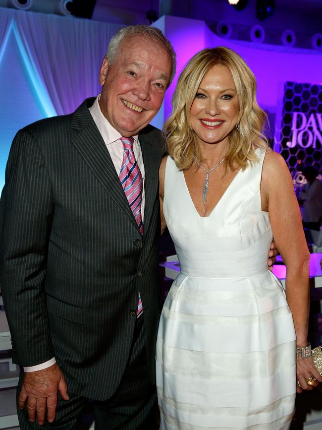 John Kennerley and Kerri-Anne Kennerley in 2013.