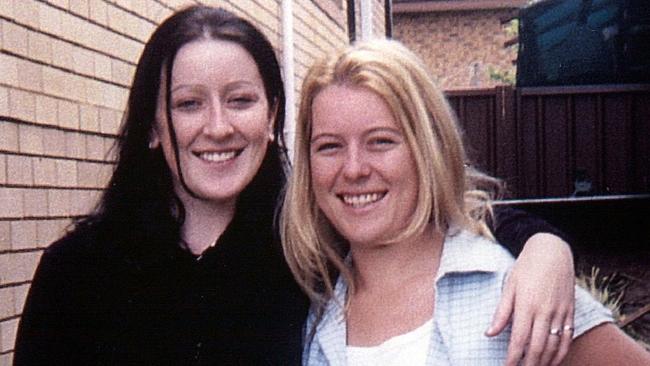 Kristy, left, and Rachelle Childs.