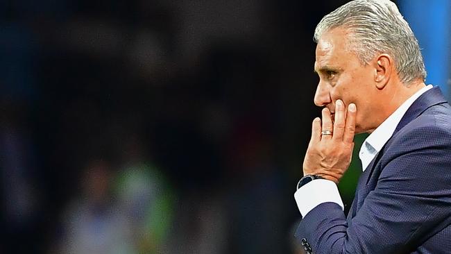 What’s the future have in store for Brazil coach Tite? Picture: AFP.