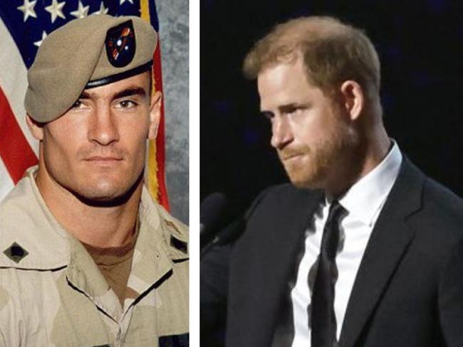 Prince Harry was awarded the Pat Tillman award at the ESPYs. Photo: Getty Images