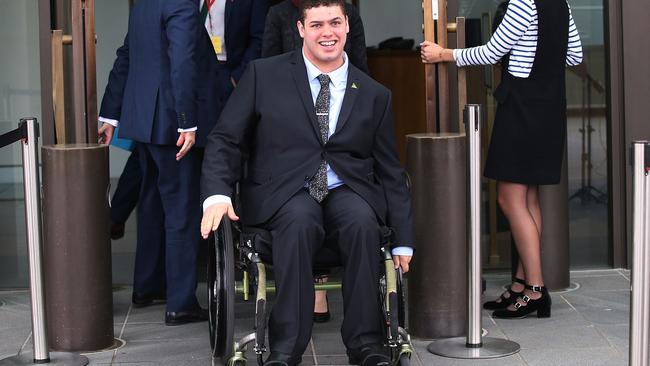 New senator Jordon Steele-John at Parliament House. Picture: Kym Smith