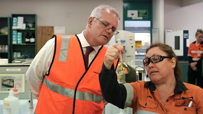 Scott Morrison this week announced a $25m grant to Incitec Pivot to ramp up supply of AdBlue. Picture: Adam Taylor