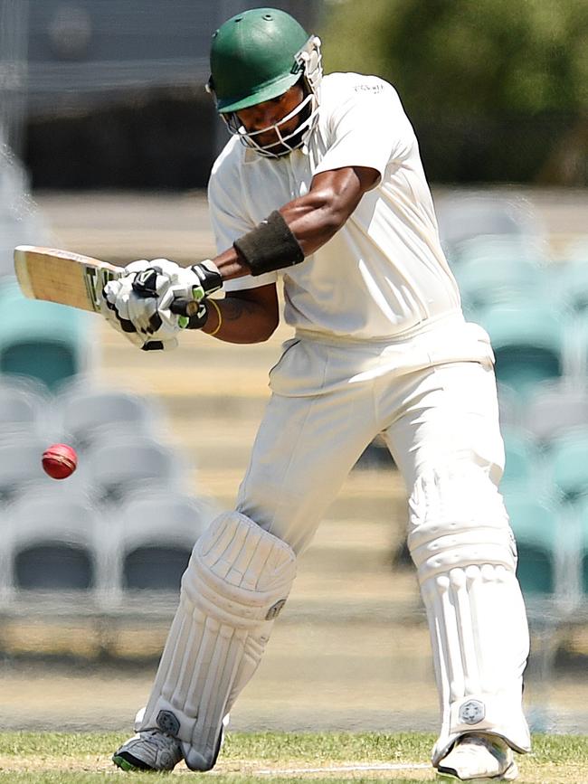 Patrick Matautaava in action for Coburg.