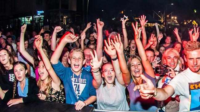 Police said they were busier than usual keeping an eye on crowds at the Great Barrier Reef Festival this year. Picture: File