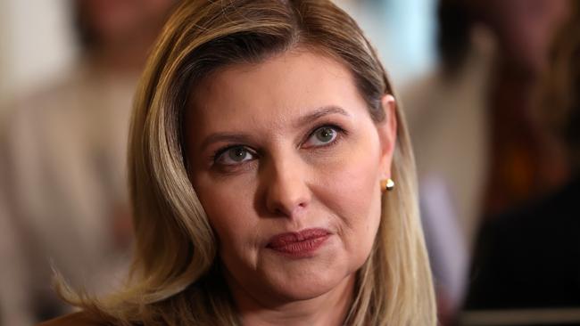 Olena Zelenska is a global symbol of resistance to the Kremlin. Picture: Getty Images
