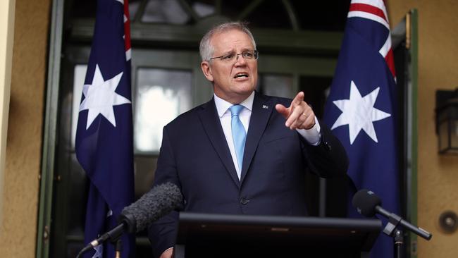 Prime Minister Scott Morrison. Picture: Gary Ramage