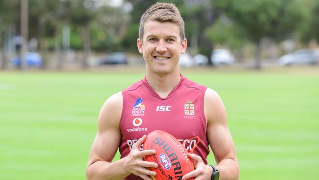 PAOC coach Craig Pitt hoped the Old Reds would have the services of star Jack Trengove more often following an injury-riddled 2020. Picture: AAP/Brenton Edwards