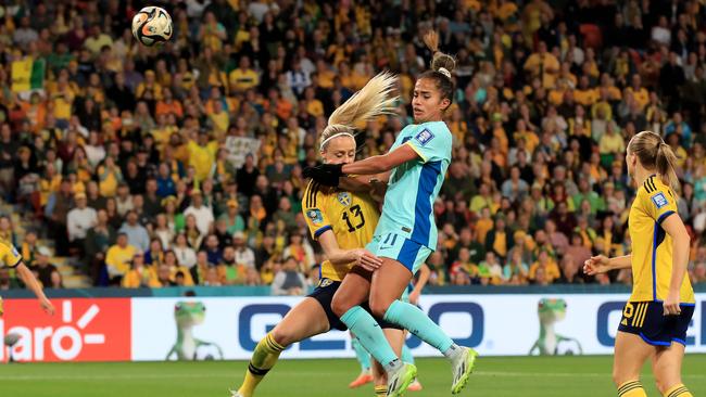 Mary Fowler was one of the heroes of the Matildas’ campaign. Picture: Adam Head