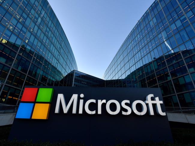 Microsoft will develop NAB’s cloud-based technology. Picture: Gerard Julien / AFP