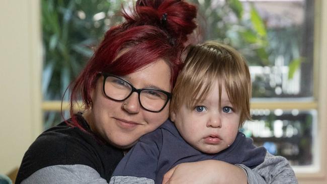 Kate Page was terrified for her two-year-old son, Asher, when faced with an ambulance delay.