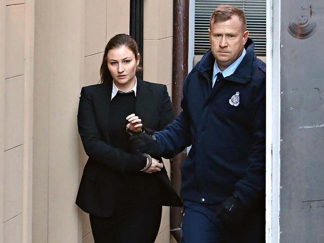 Wran pictured leaving King Street Court in Sydney after being sentenced in August, 2016. Picture: Richard Dobson