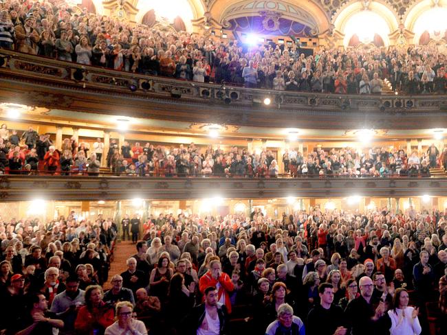 Standing Ovation for the film "Goodes". Scenes from the Opening night of the 66th Sydney Film Festival in 2019. Picture: Supplied