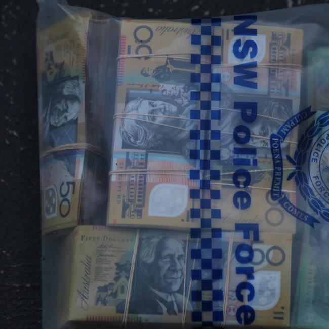 Police also seized around $200,000 in cash. NSW. Picture: NSW Police