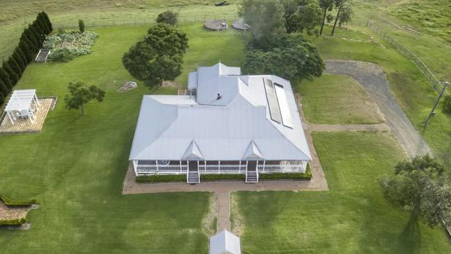 Matt Robinson and Simone Holzapfel's Gleneagle home, which is the subject of court action by a mortgagee. Photo: Supplied