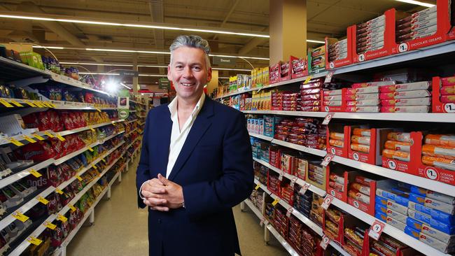 Coles chief executive John Durkan. Picture: Aaron Francis