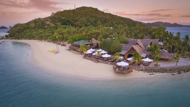 Castaway Island in Fiji.