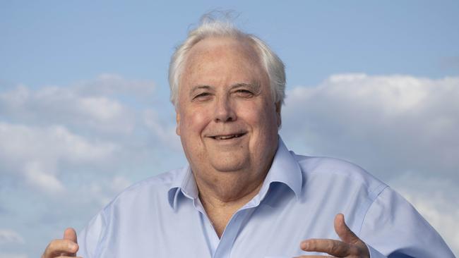 Clive Palmer. Picture: Russell Shakespeare