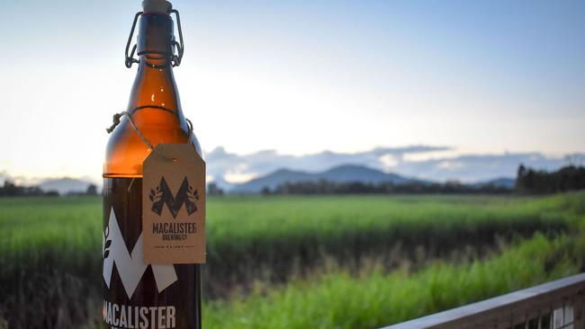 Glorious views at Macalister Brewing Company, Smithfield.