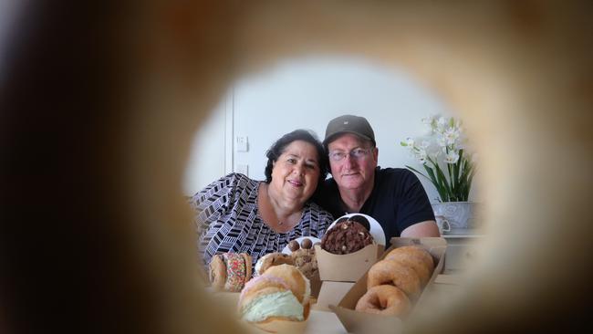 Margaret and Phil Beard of Sweet Bliss Donuts. will need to close down their popular stall Picture Glenn Hampson