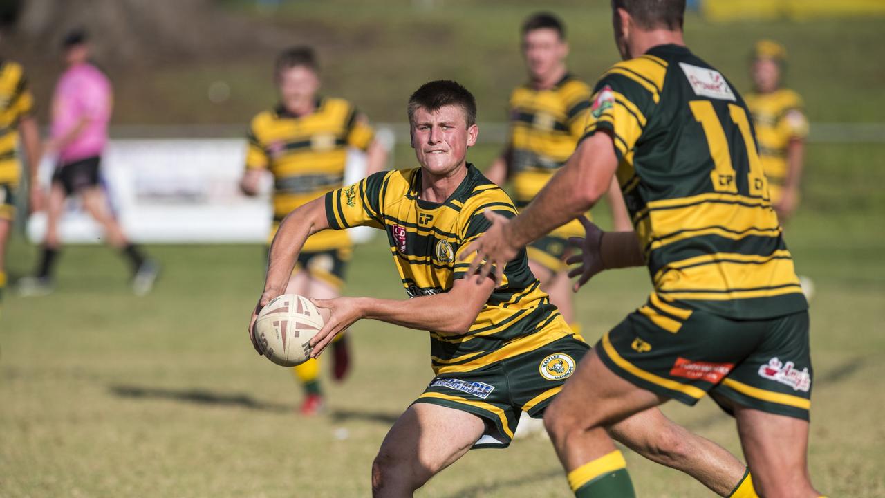 Wattles Kai Williamson-Duggan will be a key man for the Western Clydesdales Hastings Deering Colts this season. Picture: Kevin Farmer