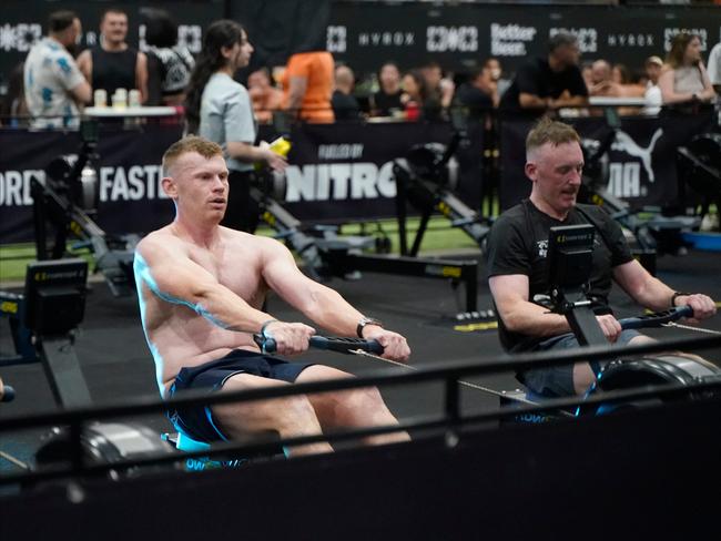 10000 athletes put their fitness to the test in a massive Hyrox competition this weekend (14-15 Dec) at Melbourne Exhibition and Convention Centre. Picture Valeriu Campan