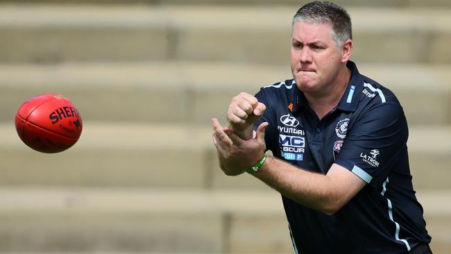 Carlton’s inaugural AFLW coach Damien Keeping.