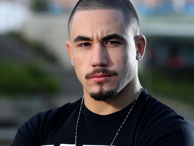 07/05/15 Australian UFC fighter Robert Whittaker in the city ahead of Adelaide's first UFC Fight Night at the Entertainment Centre on Sunday. photo Calum Robertson