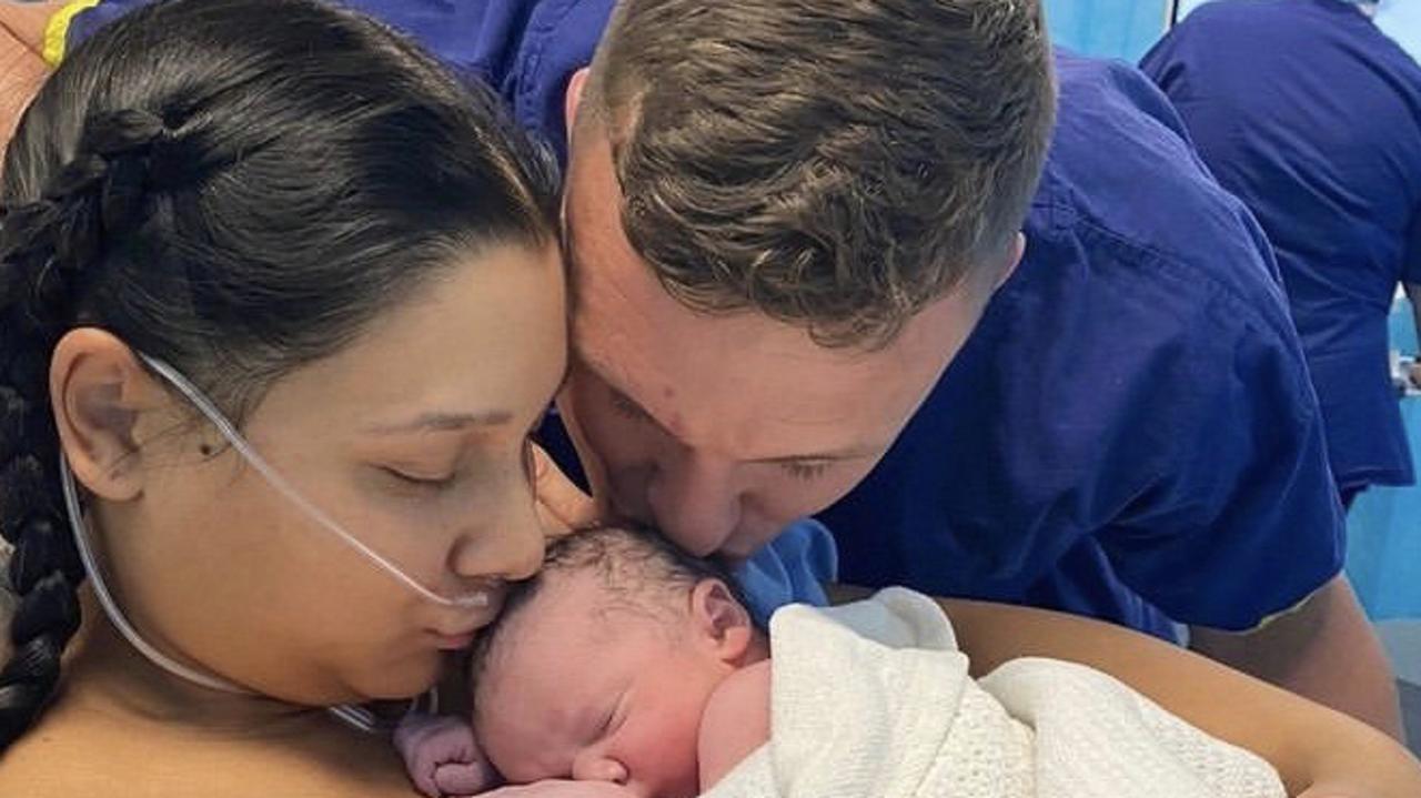 Jack Wighton and partner Monisha welcomed their first son into the world this week.