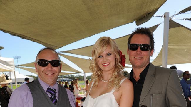 Nelson Costa, Brigette Short and Josh Cox in 2011. Picture: Che Chapman