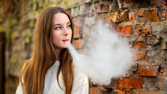 Vaping is very popular among teenagers and young adults. Picture: iStock