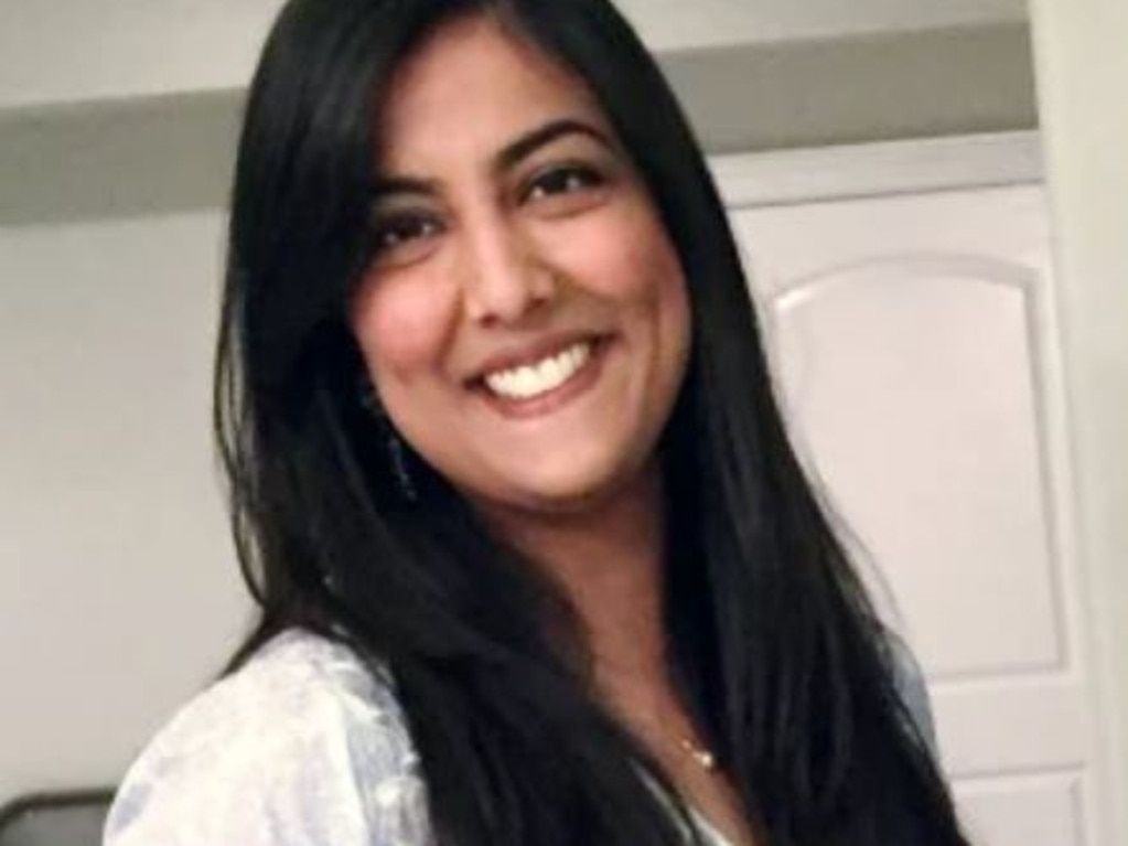 Farah Naz Khan was told she was on Mesa Airlines' no-fly list after putting her daughter's dirty nappy in the plane lavatory bin. Picture: Farah Naz Khan