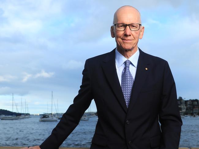 24/5/21: Fund manager Geoff Wilson at Double Bay in Sydney's east. John Feder/The Australian.