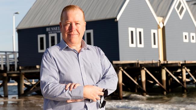 Brian Greig in Busselton. Picture: Sarah Hewer