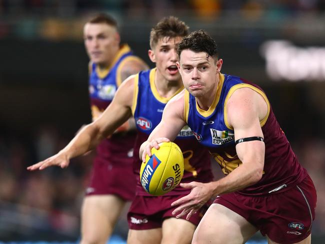 The Brisbane Lions were told to head home from the Gabba. Picture: Getty Images.