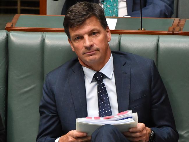 Federal Energy Minister Angus Taylor. Picture: AAP