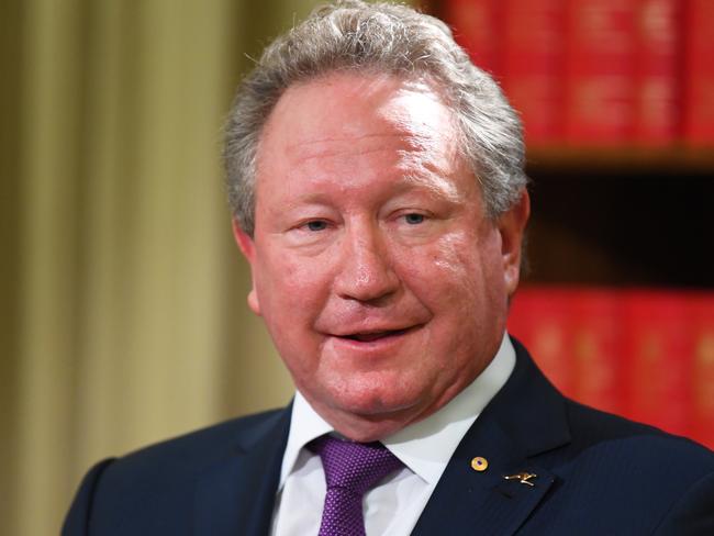 Andrew Forrest. Picture: AAP