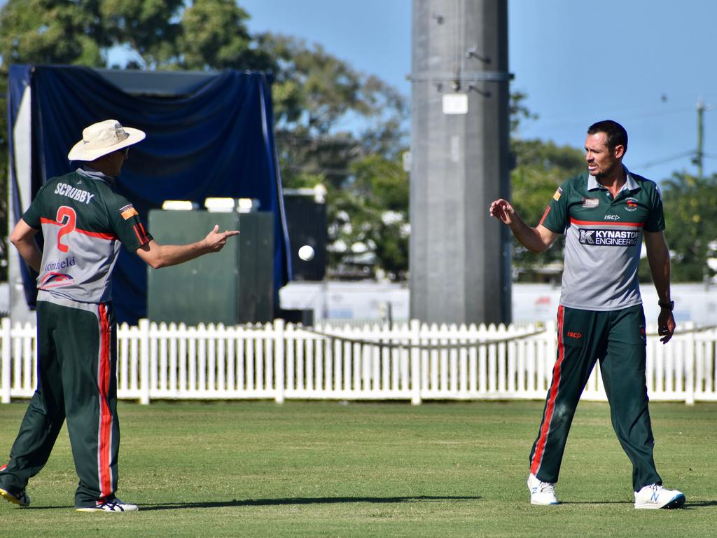 Rob Townsend for Walkerston Cricket Club against Souths Sharks in Mackay