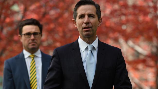 Trade Minister Simon Birmingham said there was no reason for China to lift barley tariffs or target any other Australian industry. Picture: Sam Mooy/Getty Images