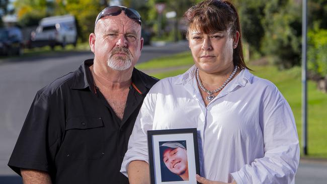 Brett and Belinda Beasley talking to Gold Coast Bulletin on the courts decisions and verdict on their sons, Jack Beasley, death. Picture: Jerad Williams