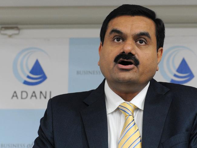 Indian tycoon Gautam Adani’s Adani Group has won the right to mine coal in Queensland. Picture: AFP