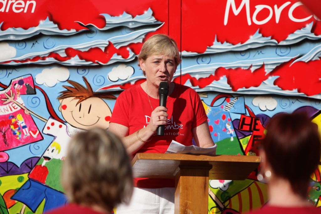 2008 Day for Daniel Walk from Woombye to Palmwoods. Bruce and Denice Morcombe walked with some local and famous faces. Around 500 attended. Denise Morcombe Photo: Cade Mooney Sunshine Coast Daily. Picture: Cade Mooney/cm179218