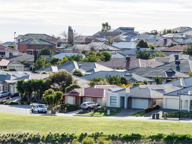 ADELAIDE, AUSTRALIA - NewsWire Photos AUGUST 19, 2021: Housing stock in Noarlunga Downs. Picture: NCA NewsWire /Brenton Edwards