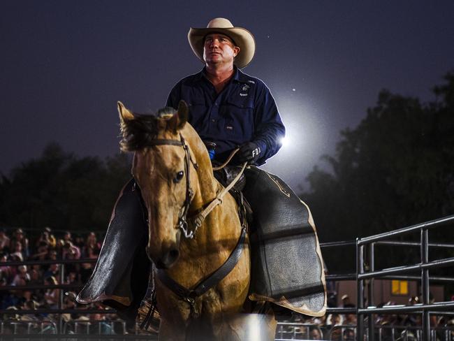 All the action at the sold-out 50th iteration of the Noonamah Tavern and Rodeo. Picture: Pema Tamang Pakhrin