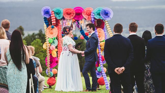 Colours of the wind: Liana Crosdale (now Burmeister), Matt Burmeister