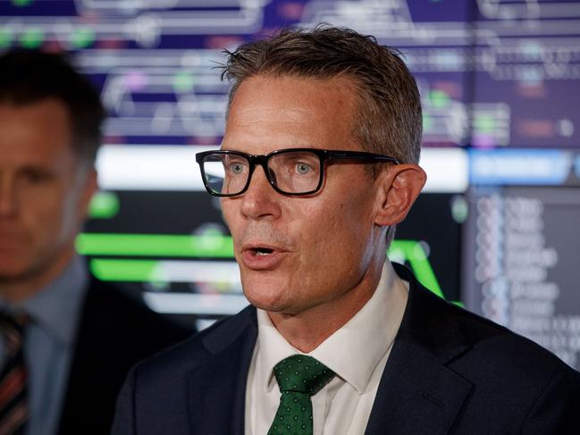 CEO of Sydney Trains Matt Longland. Picture: NewsWire / Nikki Short
