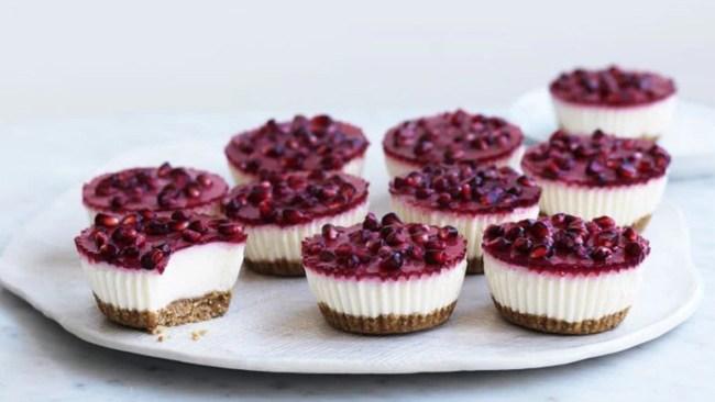 Special ingredient adds extra pop to these cute cheesecakes