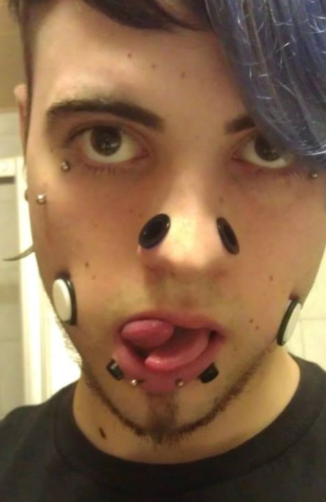 Holes In Cheeks Split Tongue Joel Miggler Pushes The Boundaries Of Body Art News Com Au Australia S Leading News Site